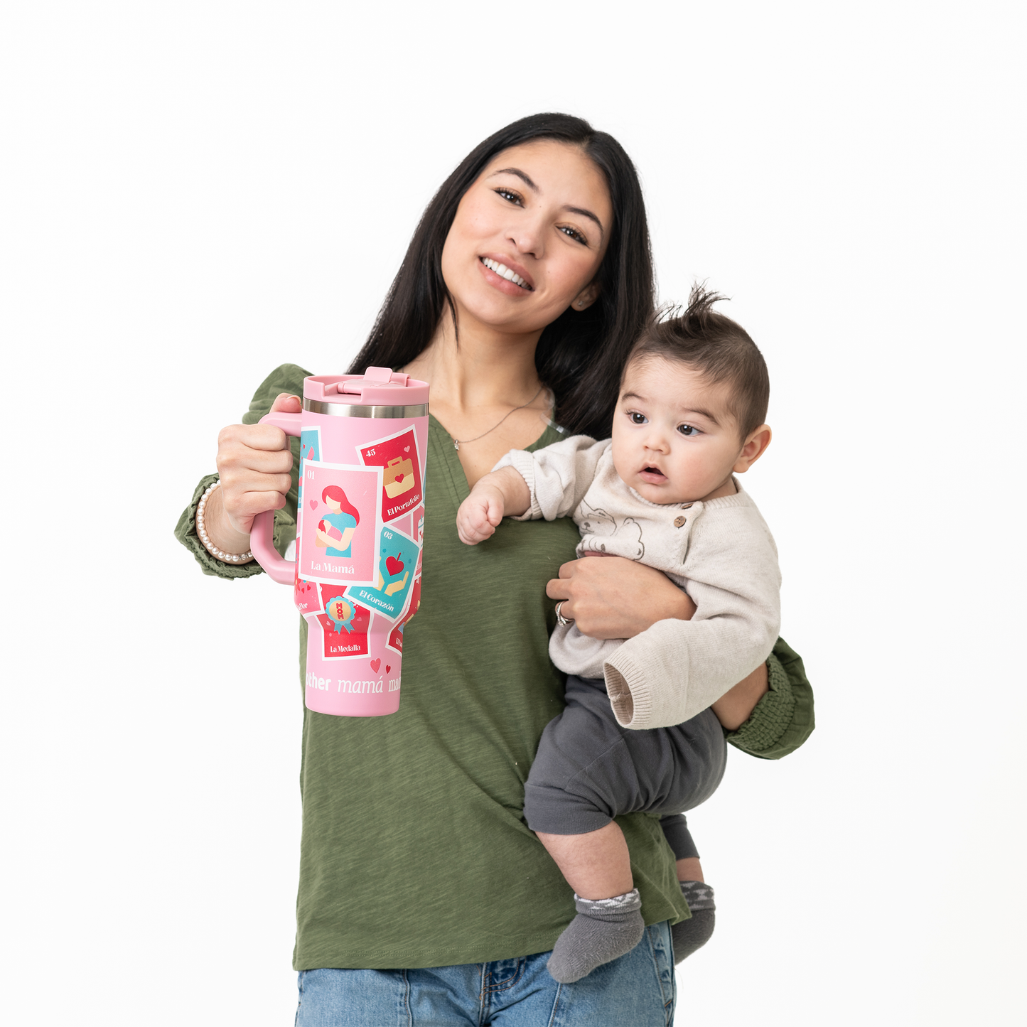 La Mamá 40 oz Stainless Tumbler