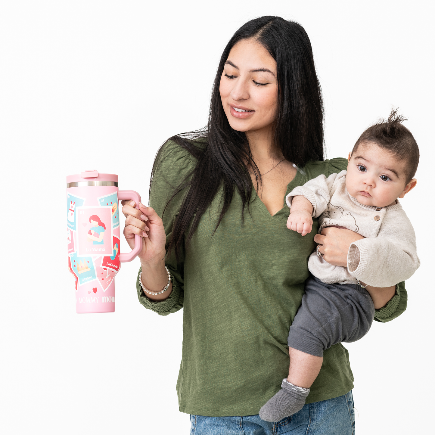 La Mamá 40 oz Stainless Tumbler