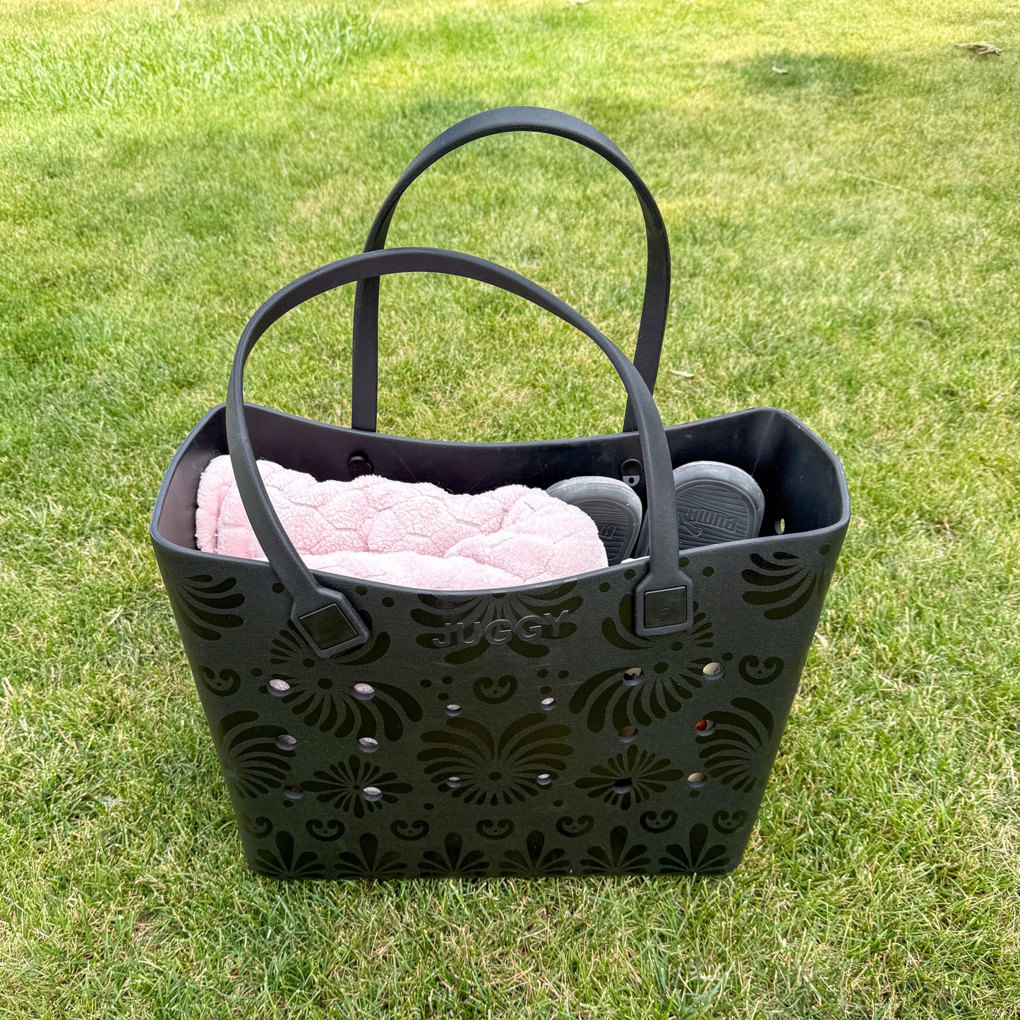 Black Talavera Tote Bag