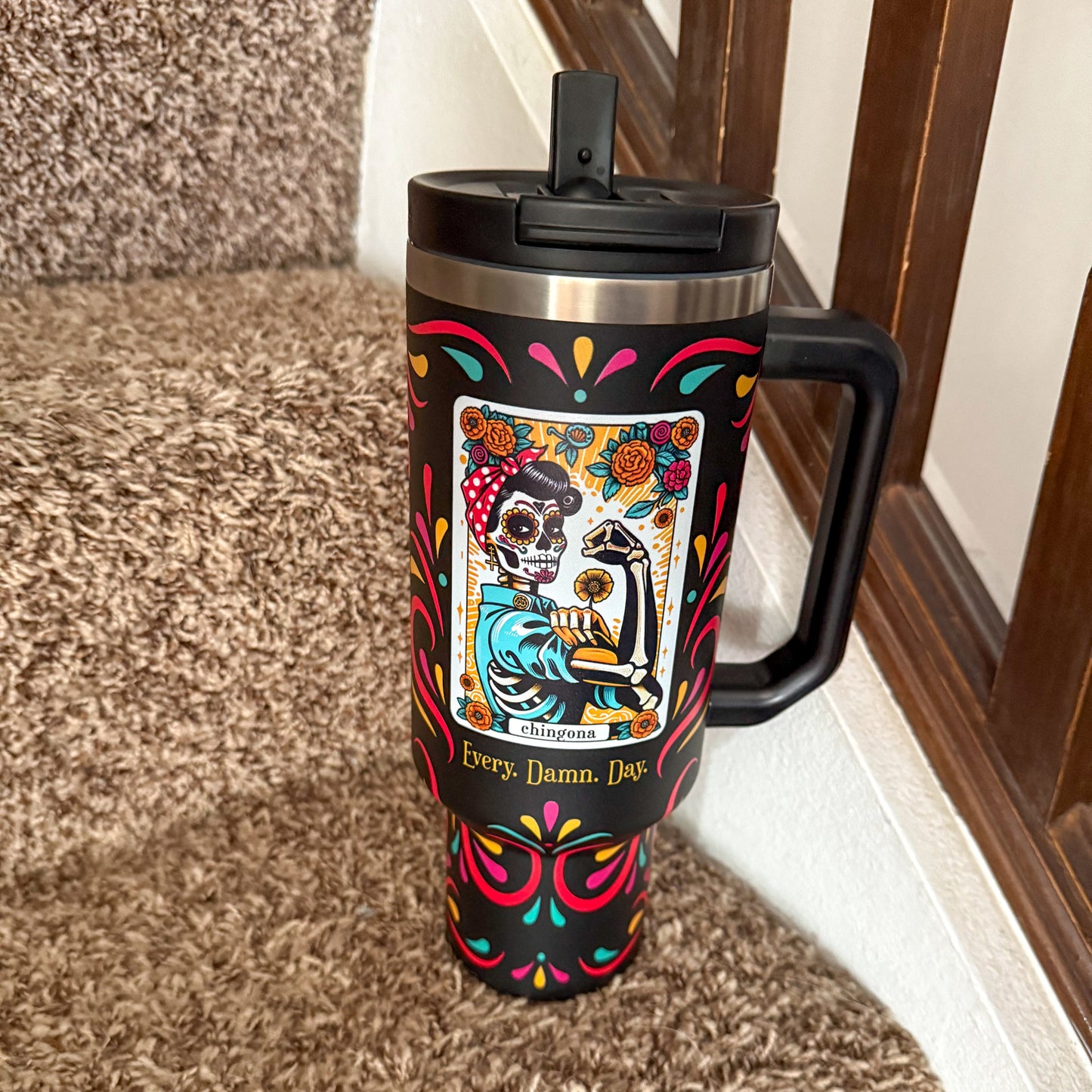 Chingona 40 OZ Tumbler - PREORDER