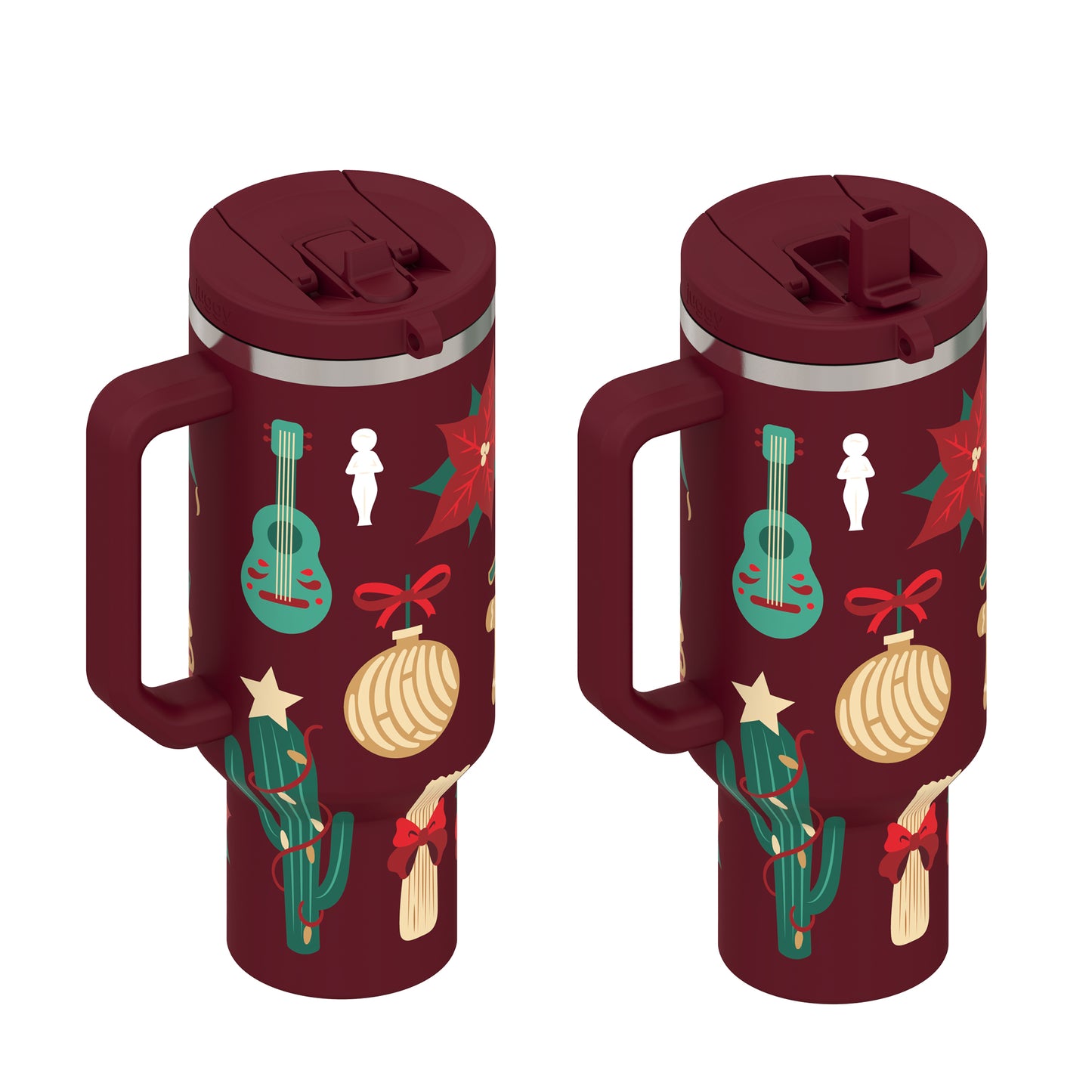 MEXmas 40oz Tumbler With DuoLid