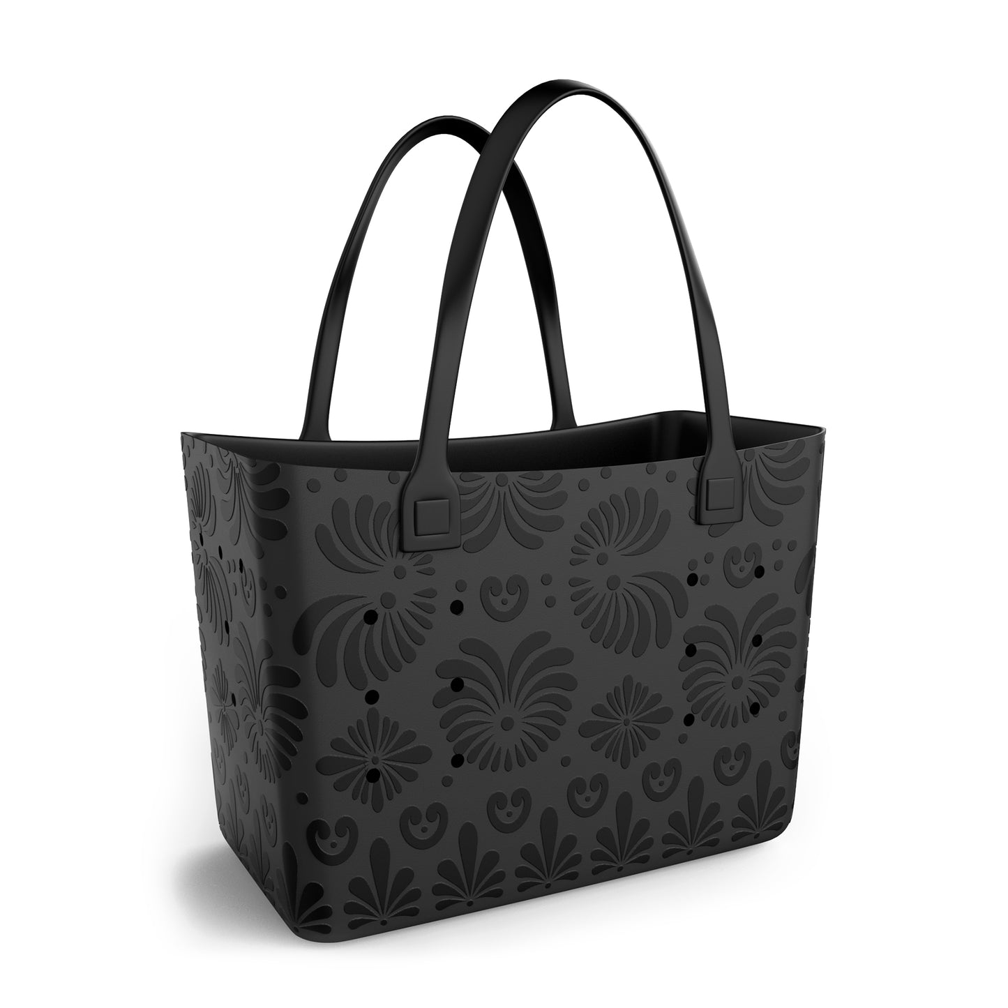 Black Talavera Tote Bag