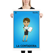 La Contadora Poster