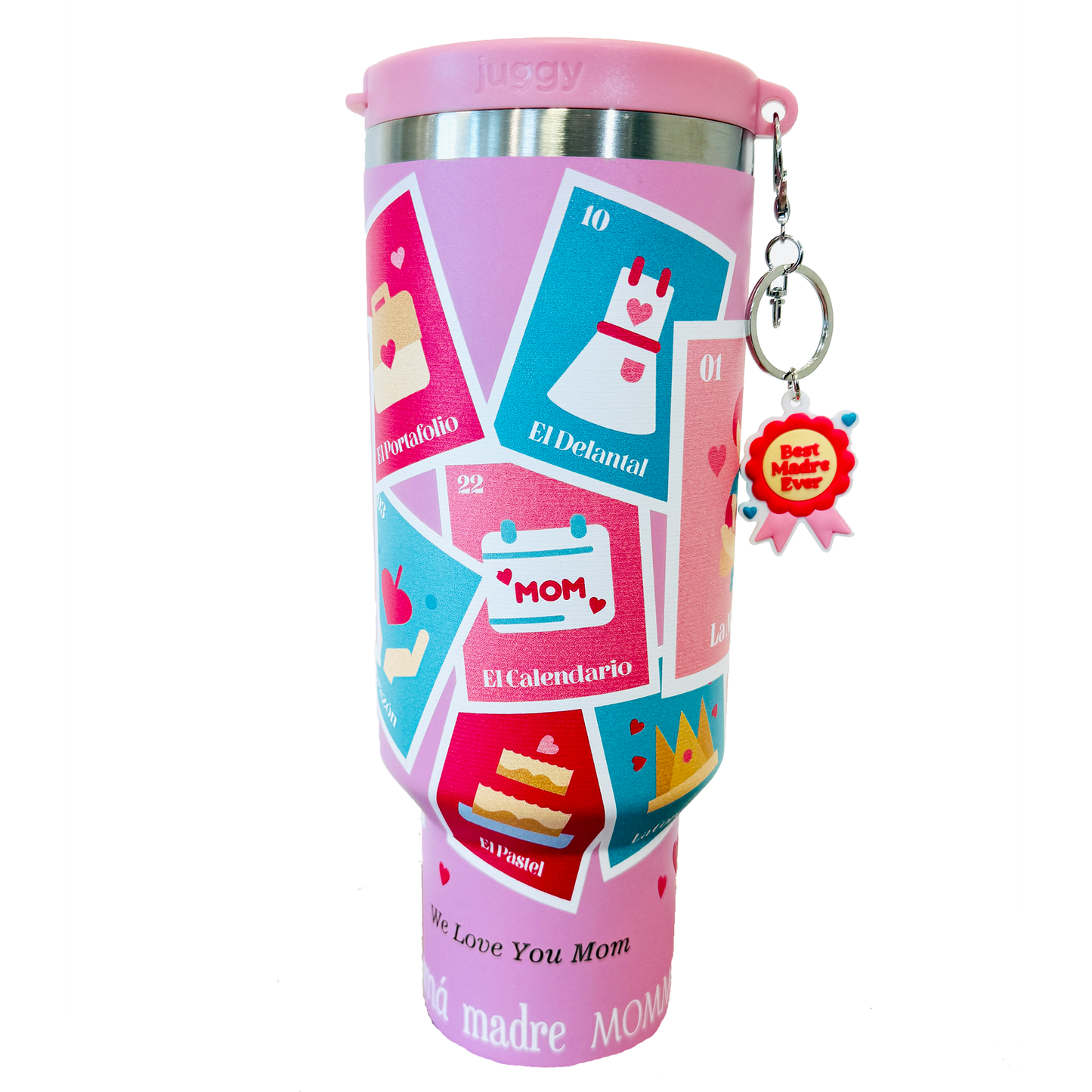 "Best Madre Ever" Keychain