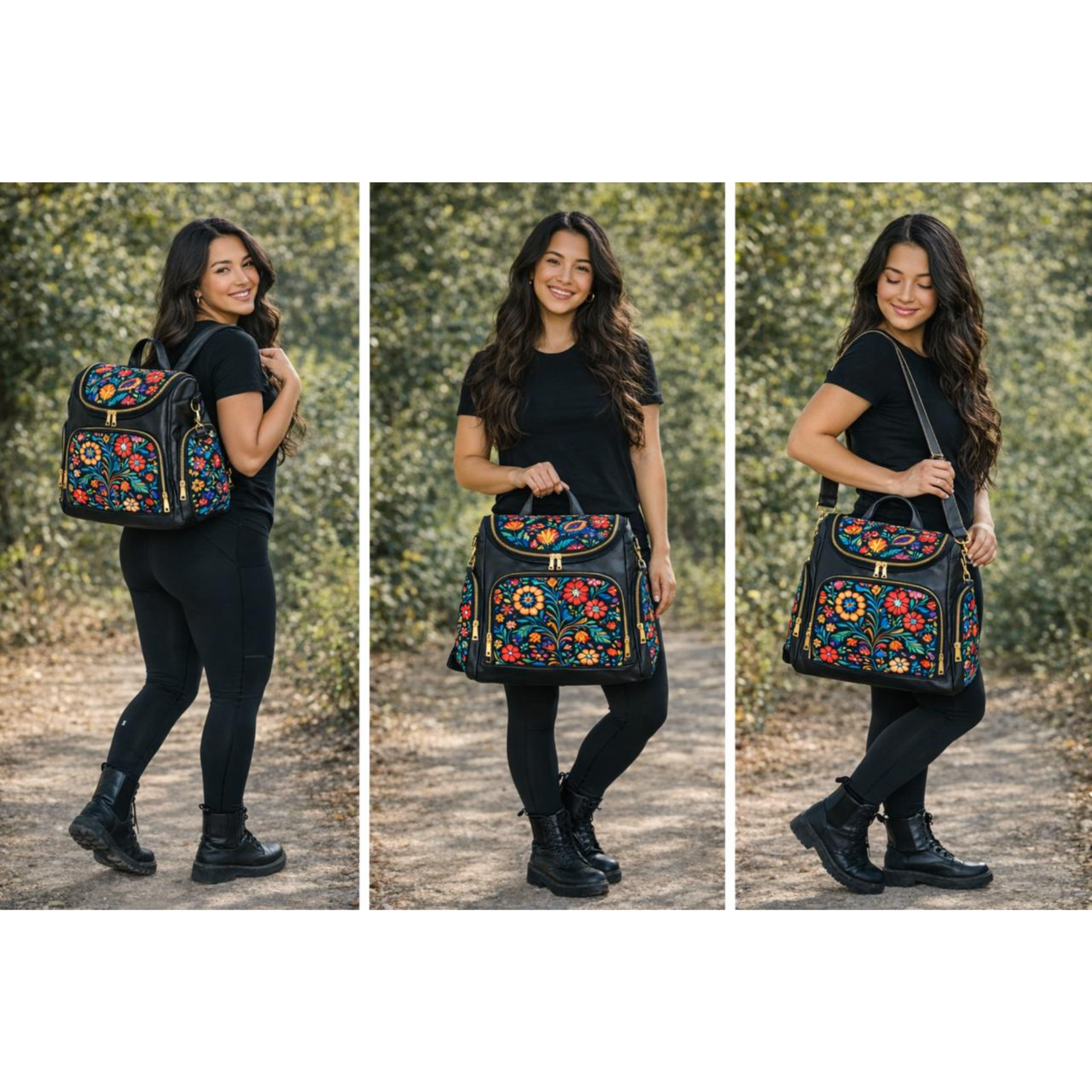 Bordado Multifunction Backpack