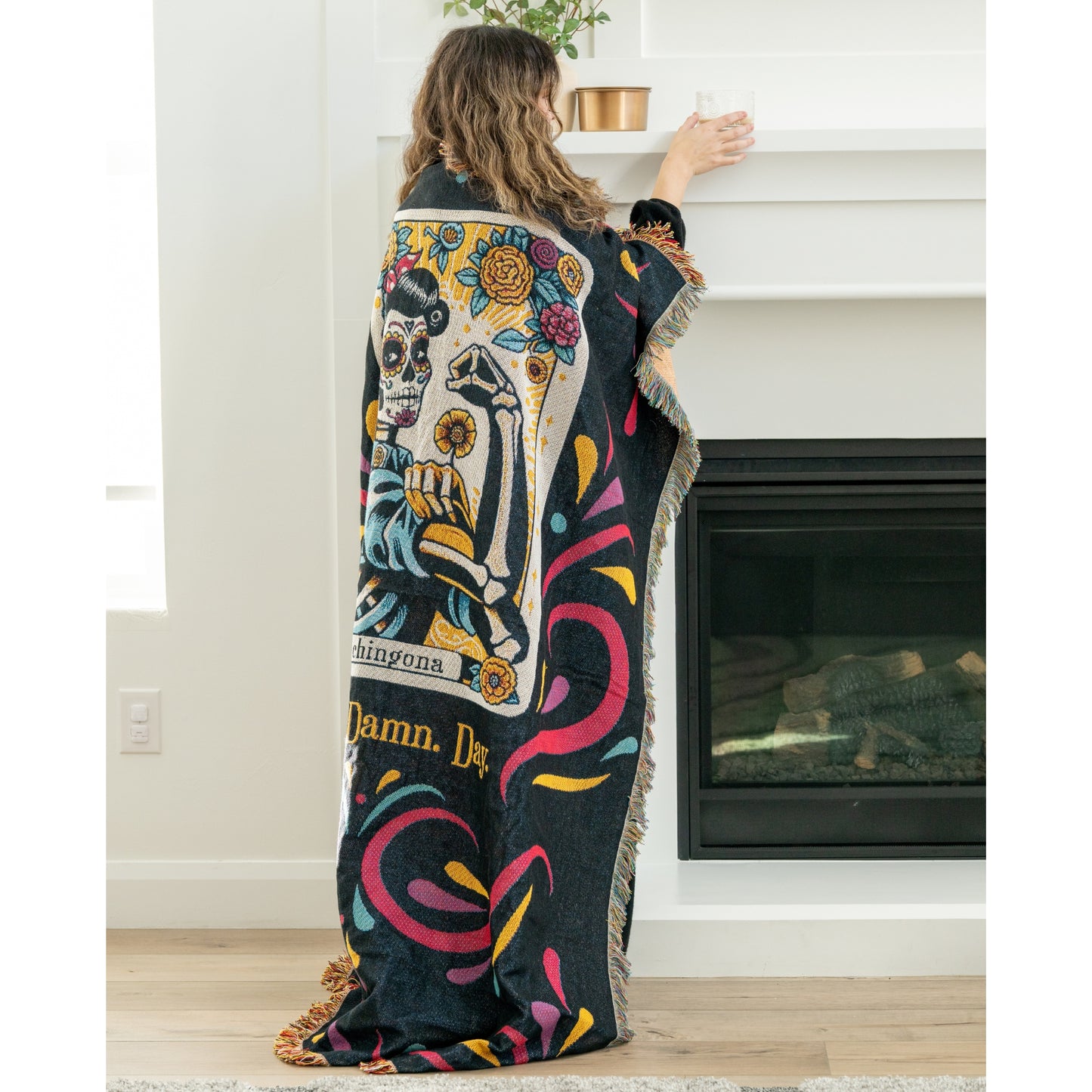 Chingona Woven Throw Blanket