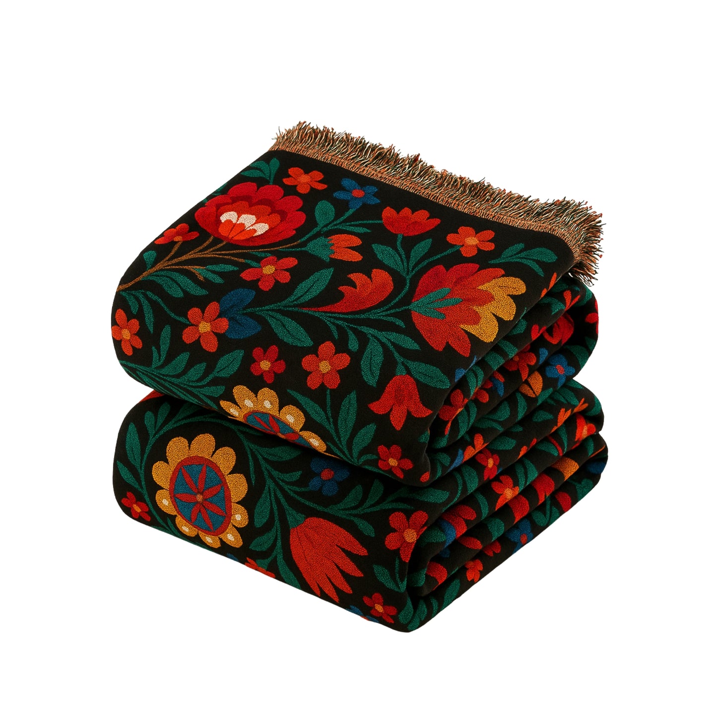 Bordado Pattern Throw Blanket - PREORDER