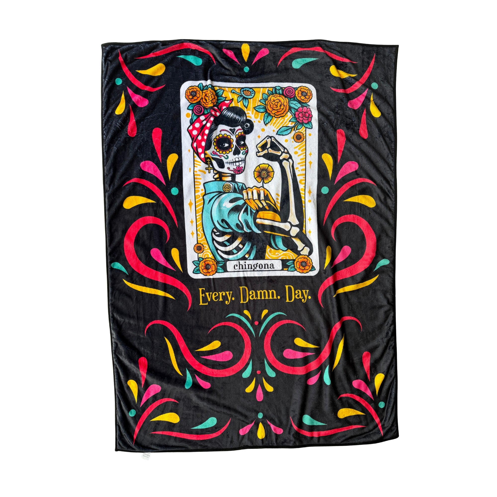 Chingona Lux Throw Blanket