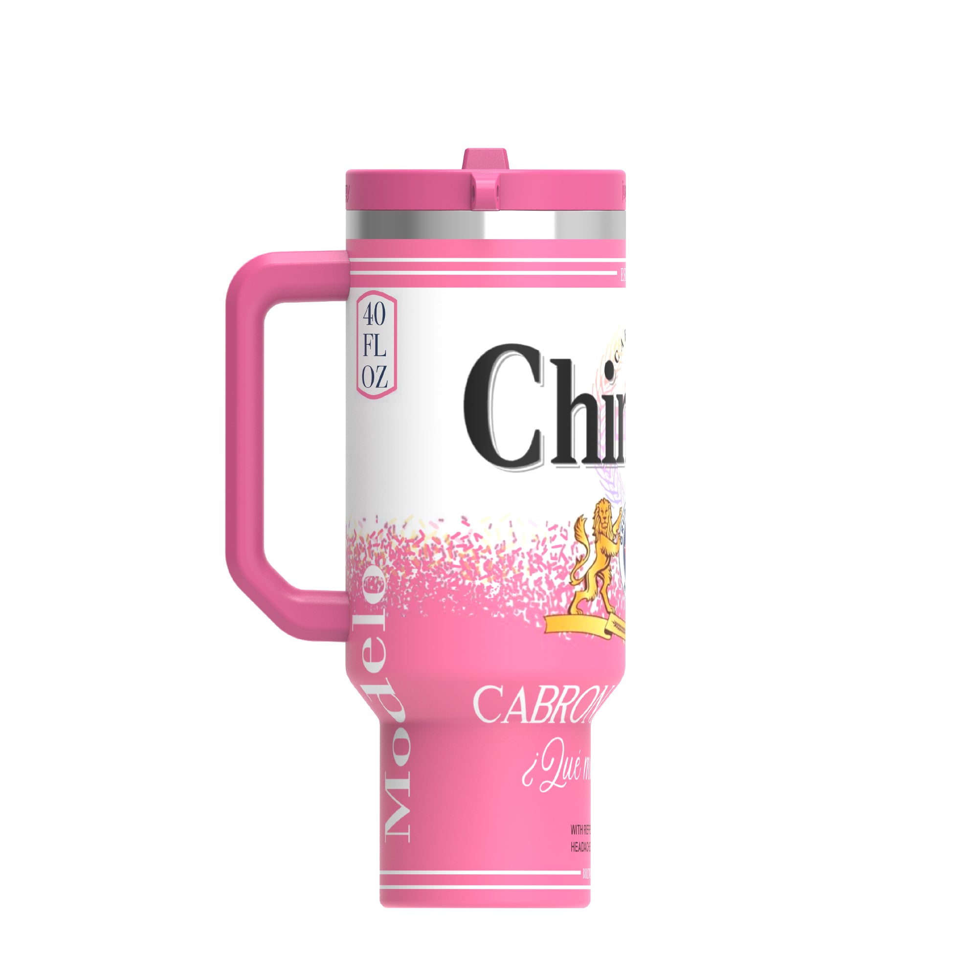 Chingona Modelo 40 OZ Tumbler - PREORDER