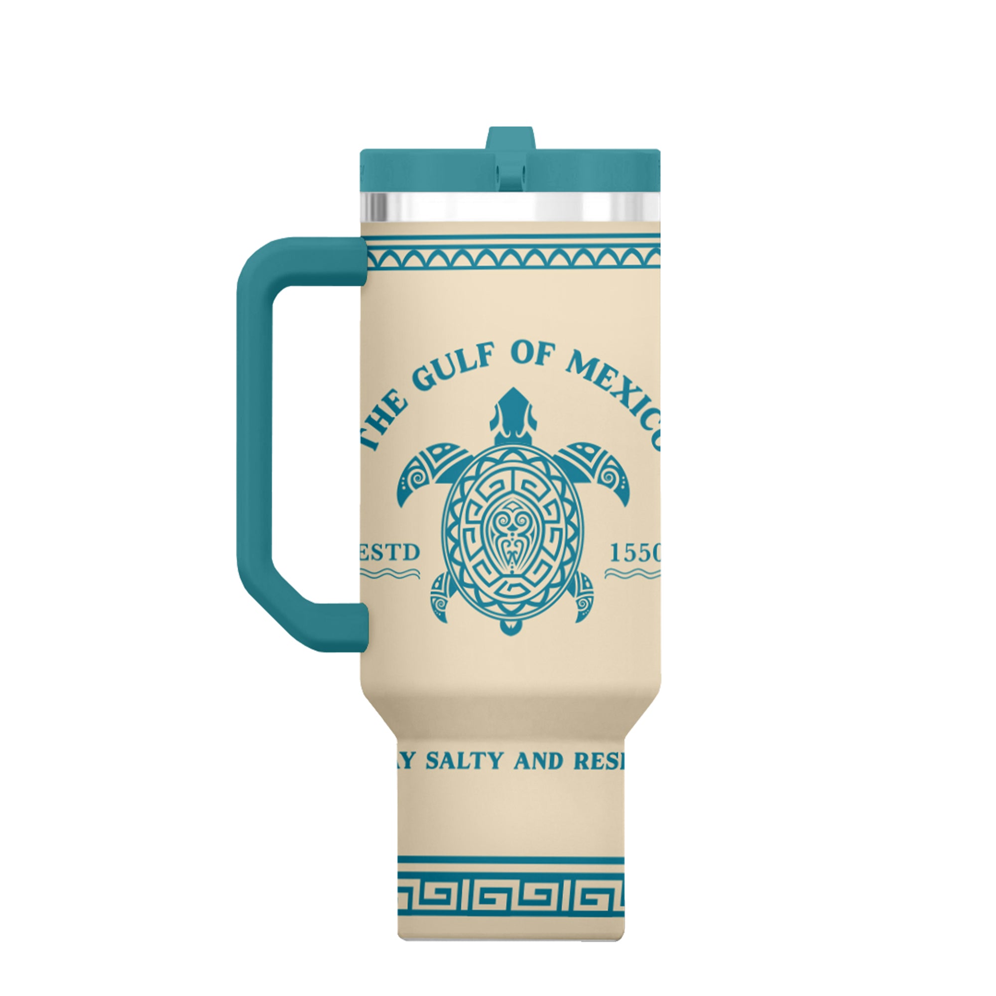 Gulf of Mexico Beige 40oz Tumbler