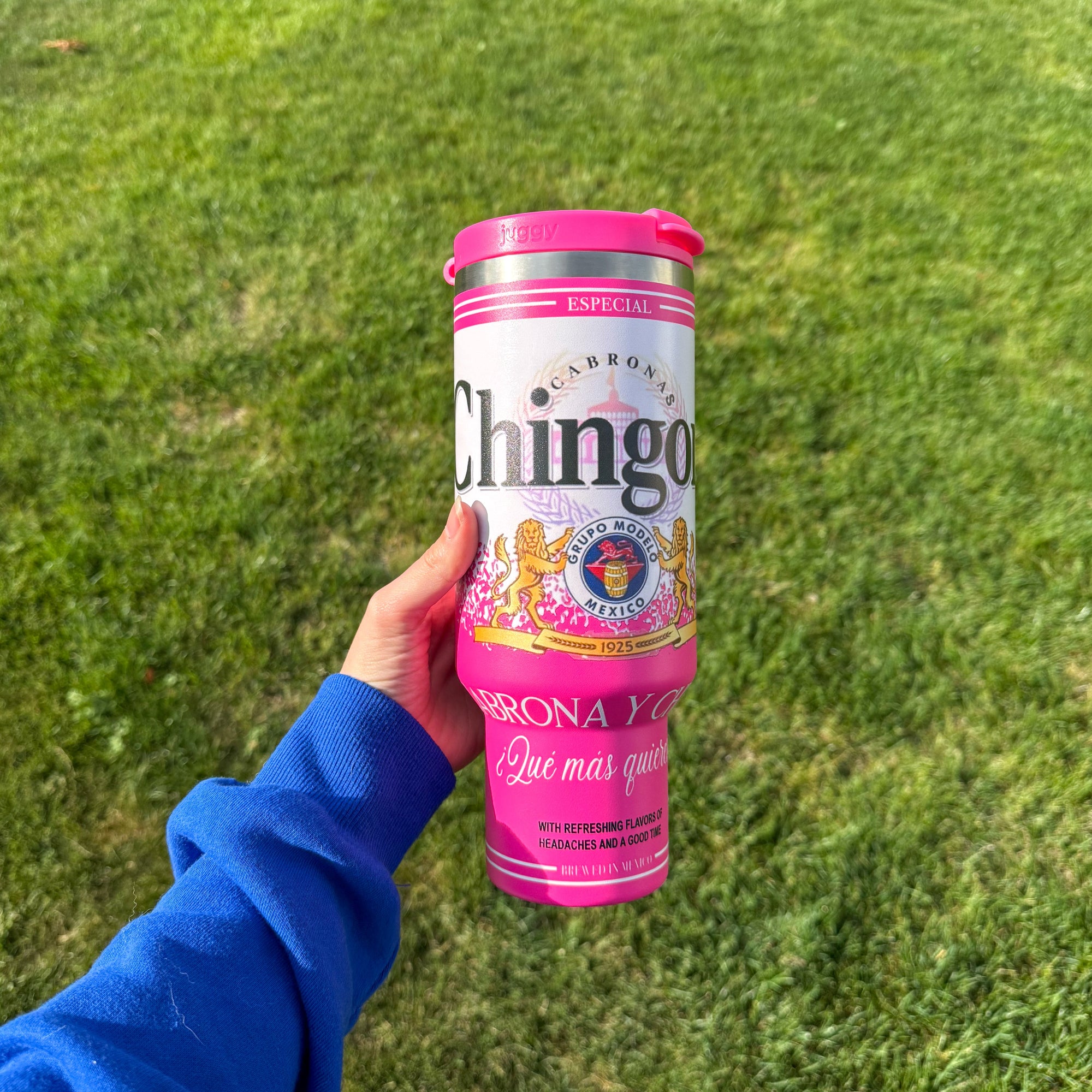 Chingona Modelo 40 OZ Tumbler - PREORDER