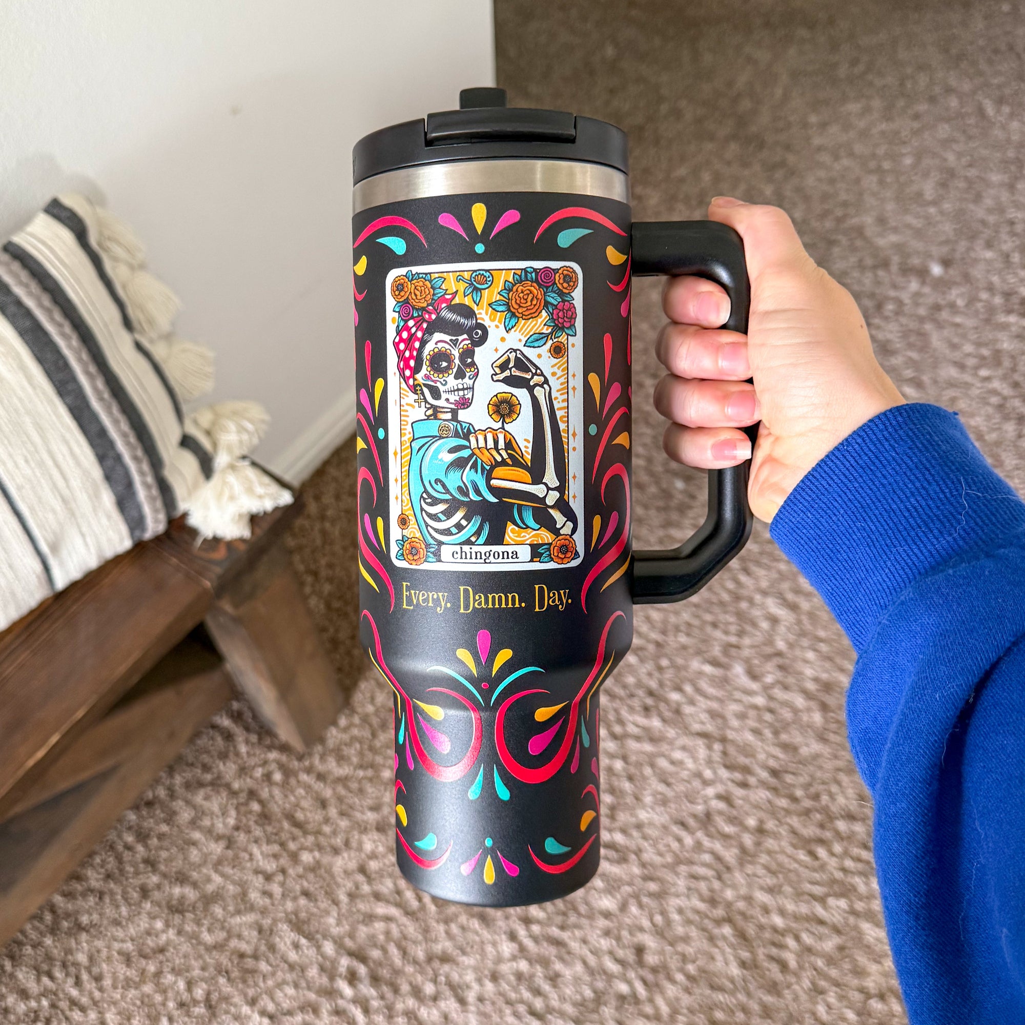 Chingona 40 OZ Tumbler - PREORDER