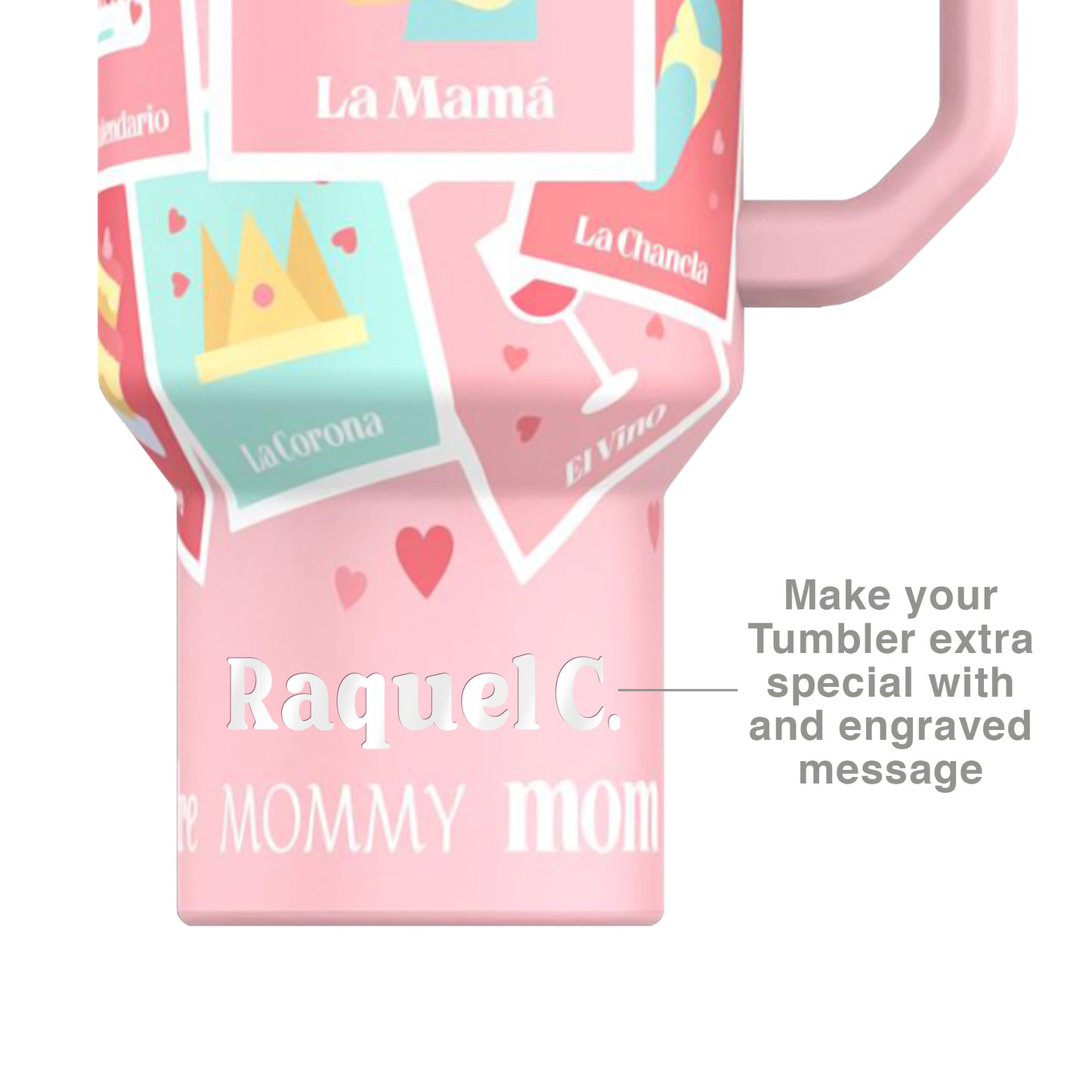 La Mamá 40 oz Stainless Tumbler
