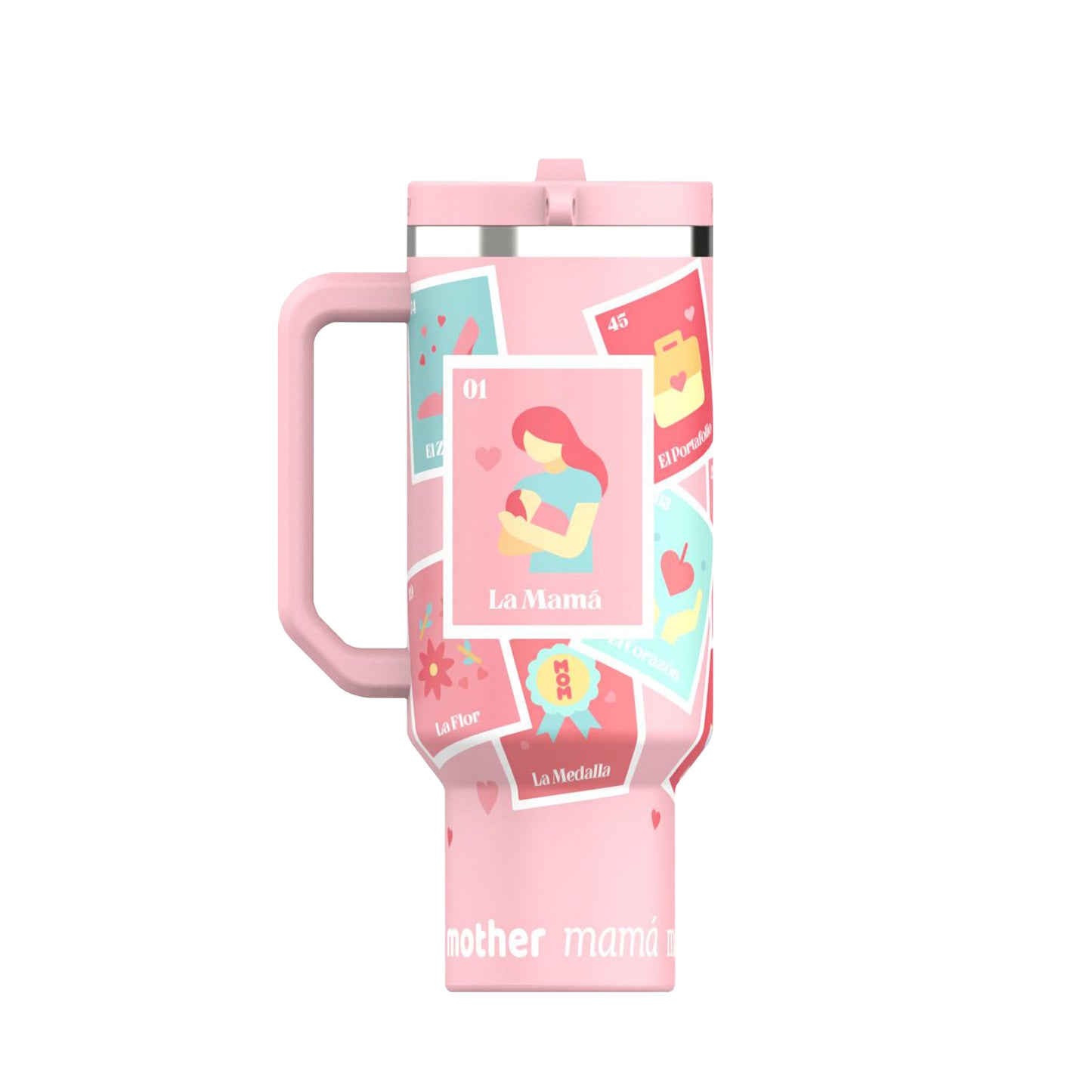 La Mamá 40 oz Stainless Tumbler