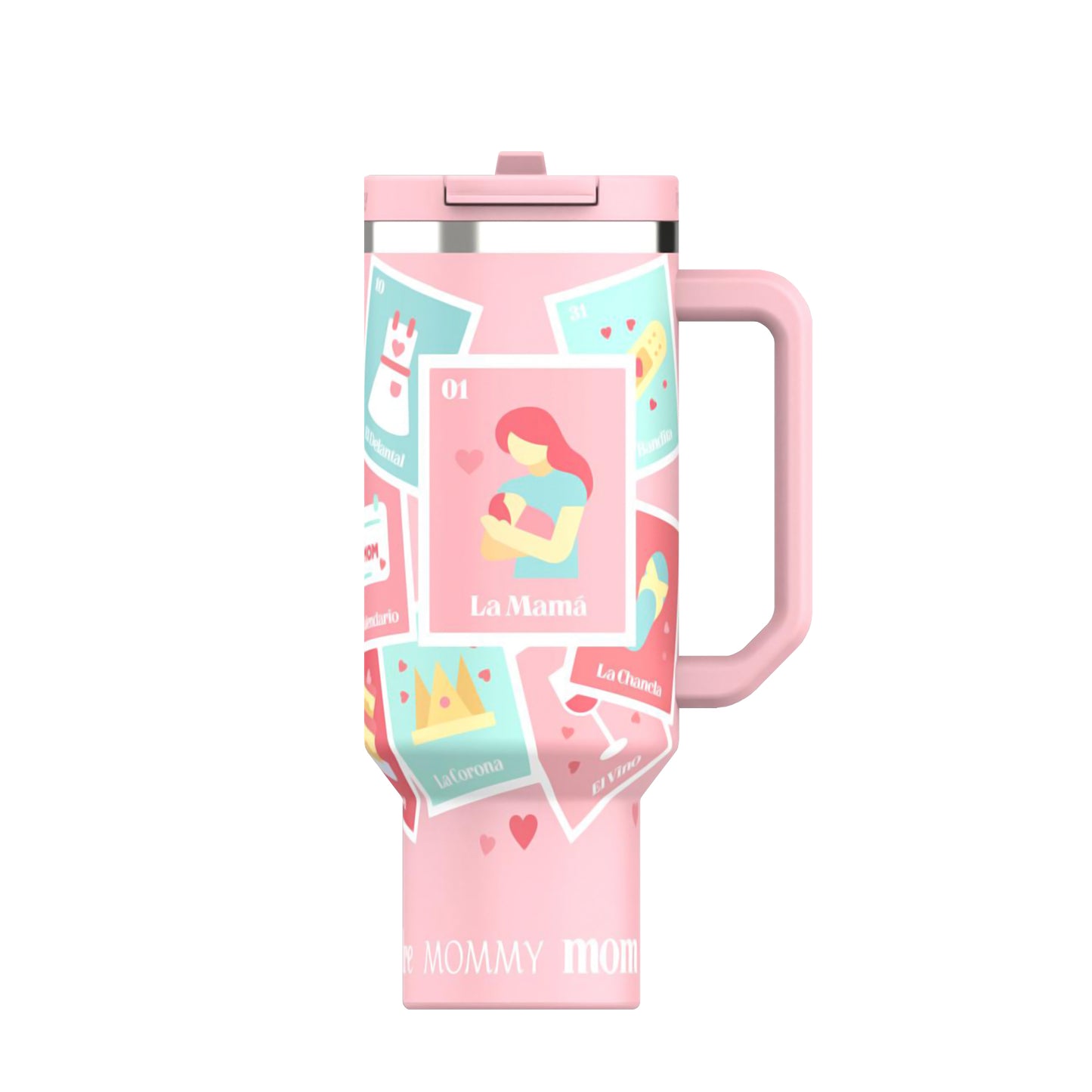 La Mamá 40 oz Stainless Tumbler