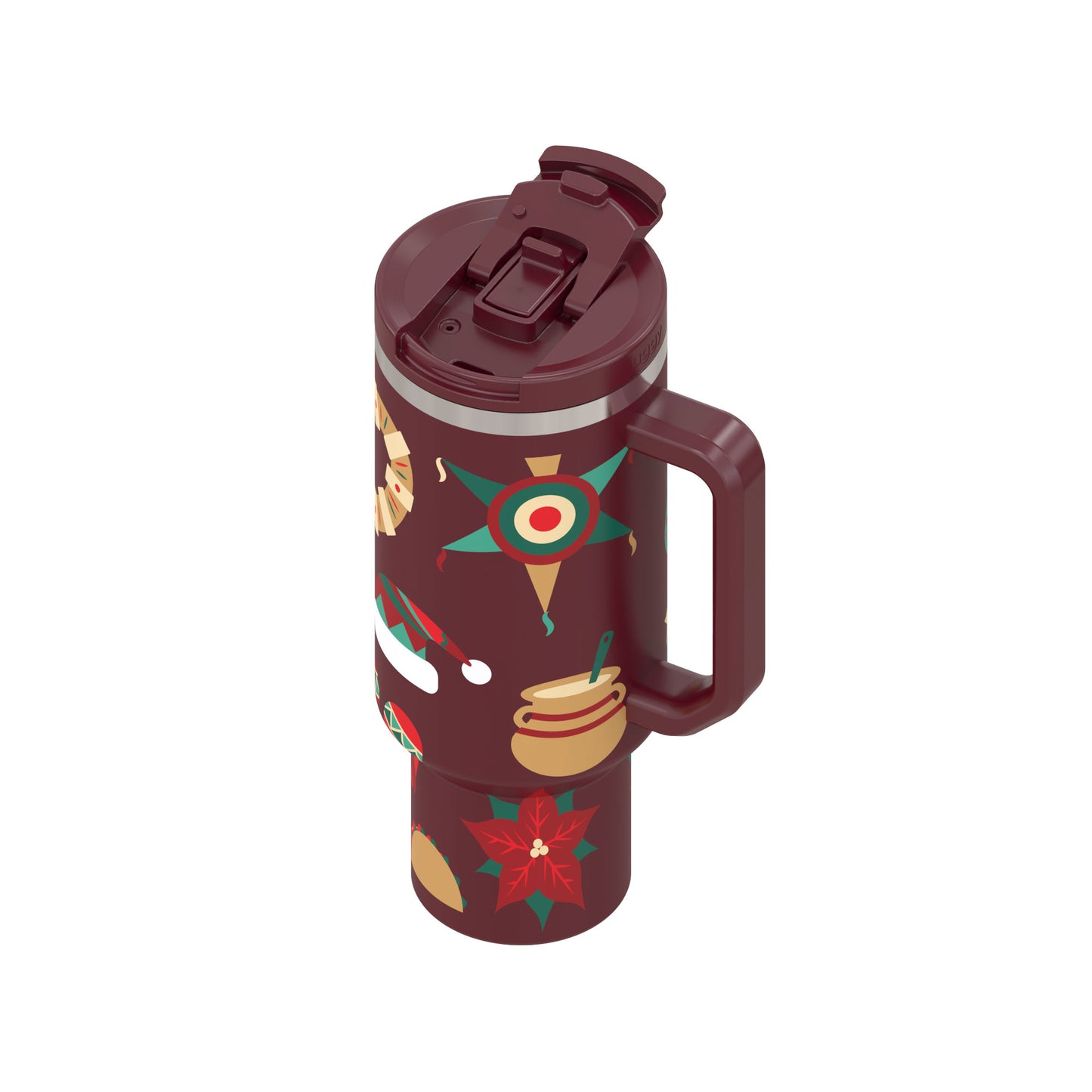 MEXmas 40oz Tumbler With DuoLid