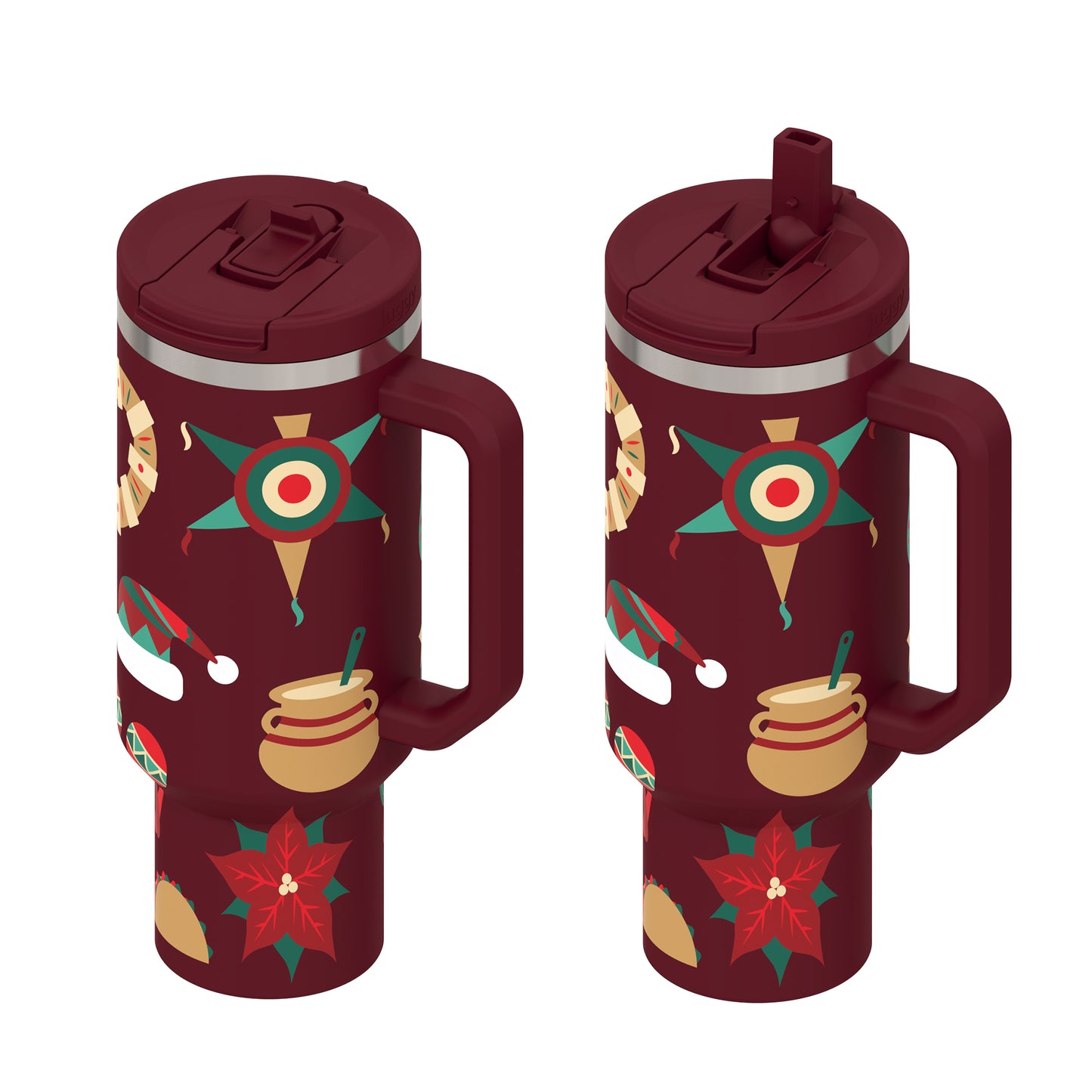 MEXmas 40oz Tumbler With DuoLid