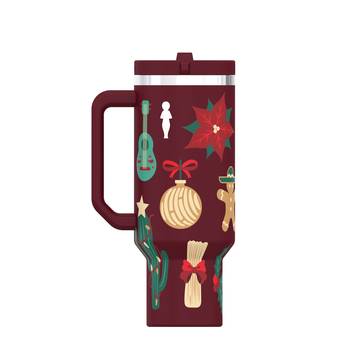 MEXmas 40oz Tumbler With DuoLid