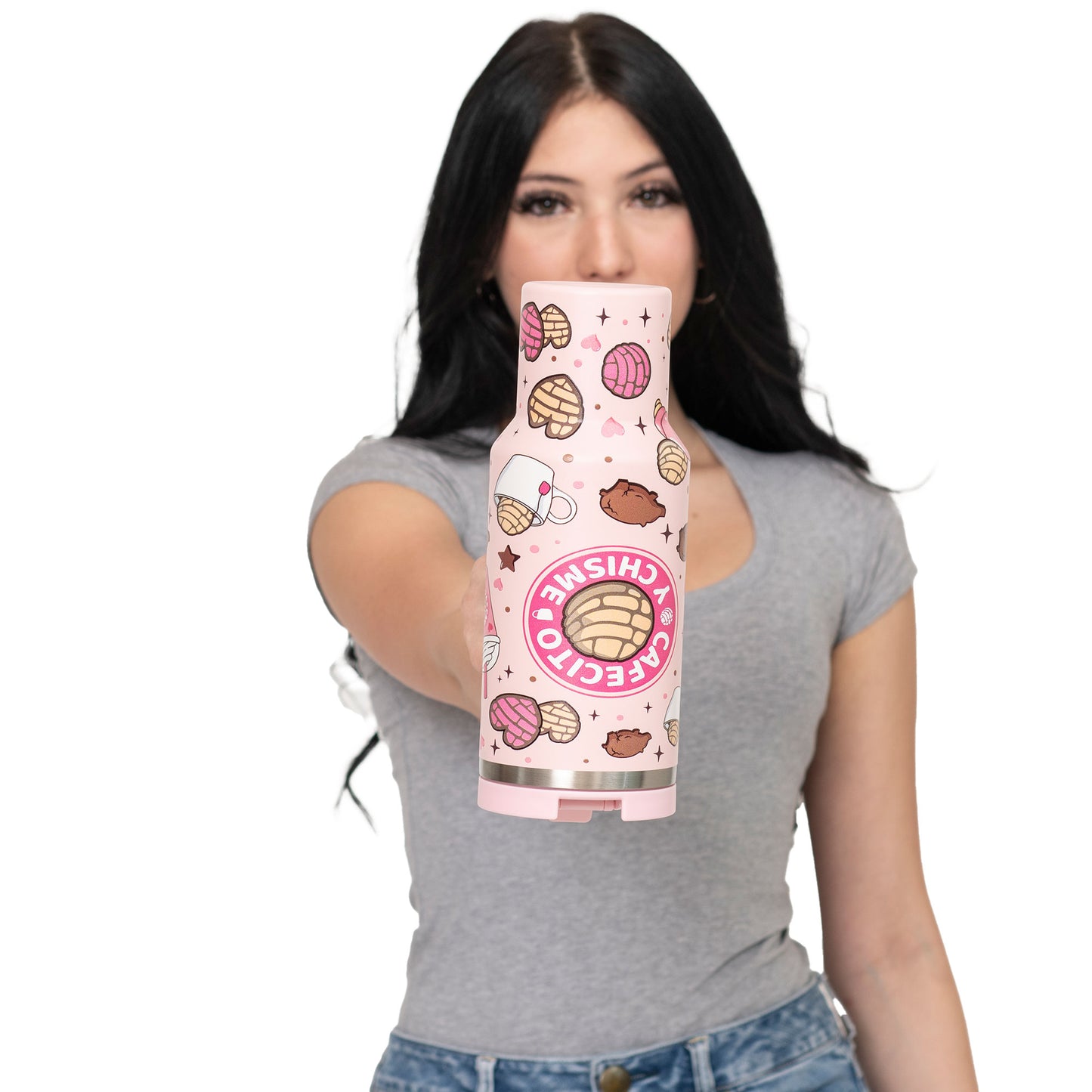 Cafecito & Chisme 40 oz Stainless Tumbler