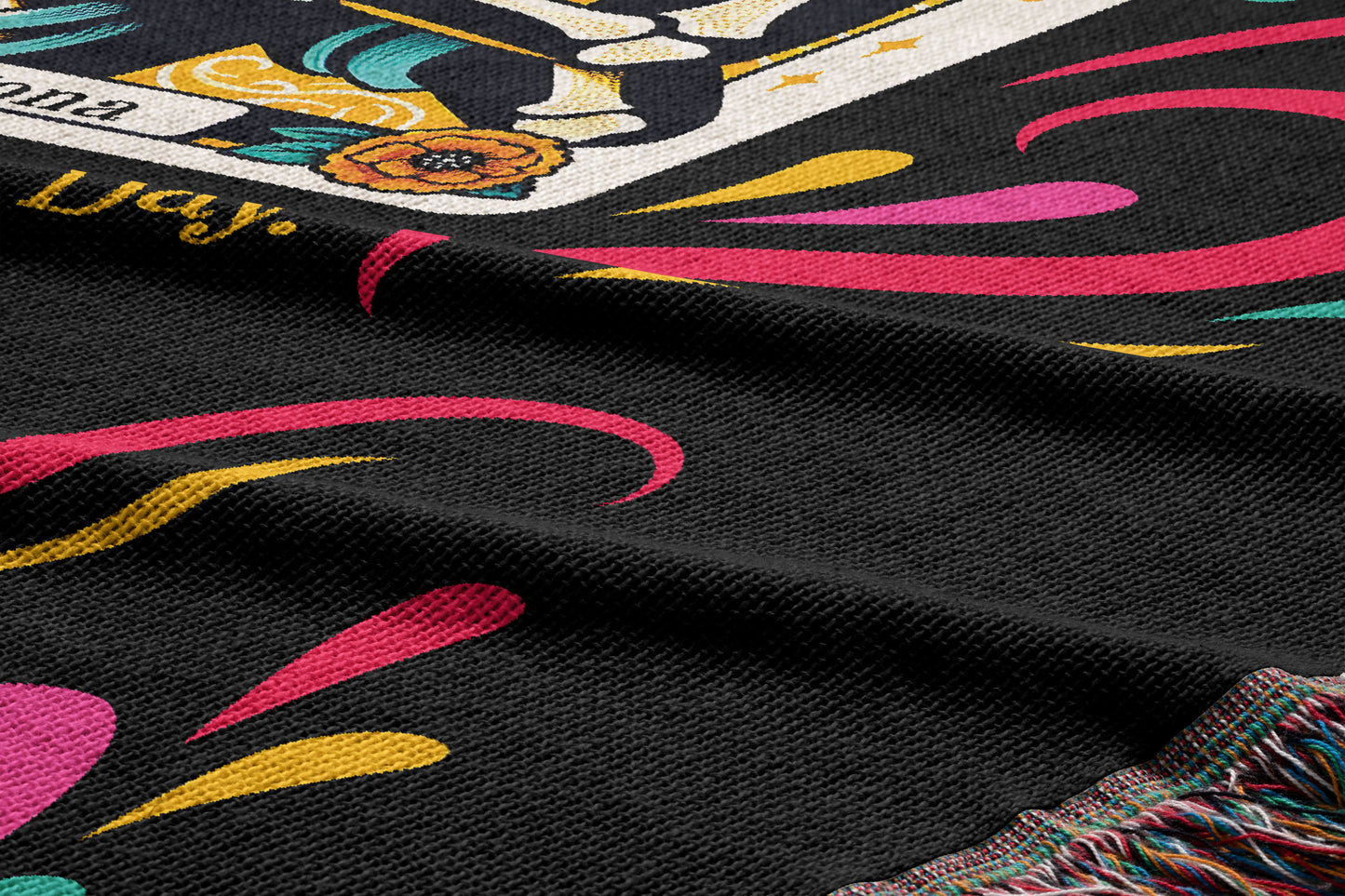 Chingona Woven Throw Blanket