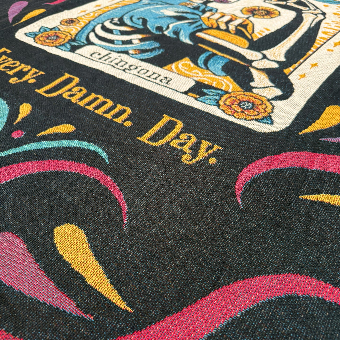 Chingona Woven Throw Blanket