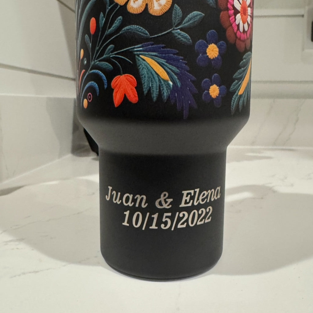 Bordado 40 OZ Tumbler