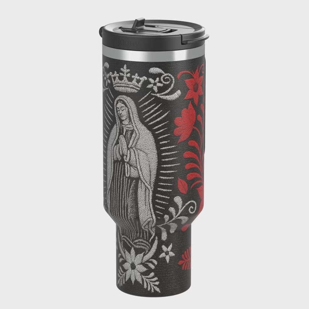 Queen of Mexico 40 oz Stainless Tumbler