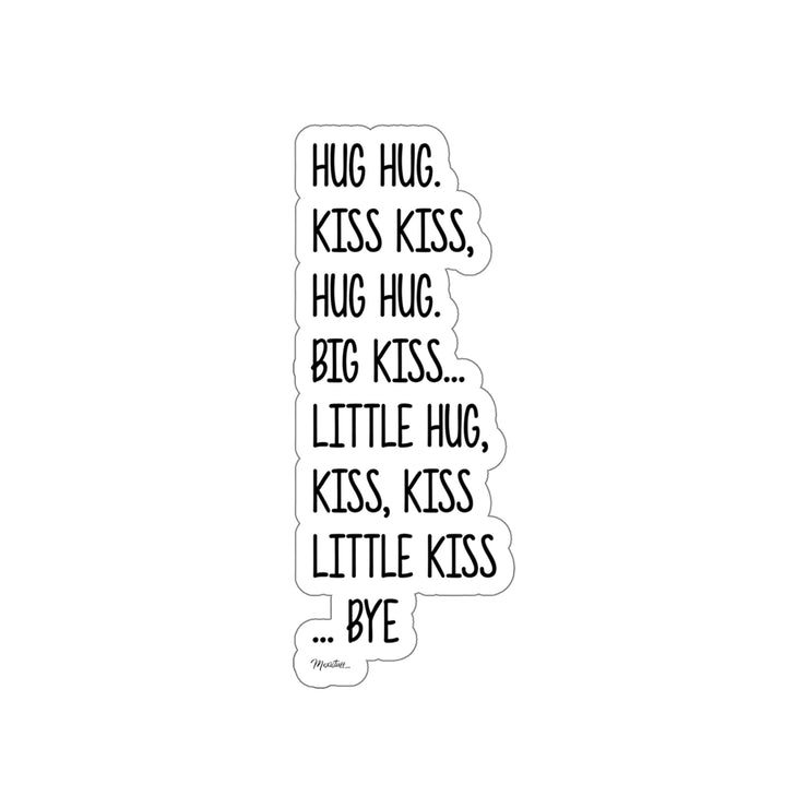 Hug and Kiss Sticker