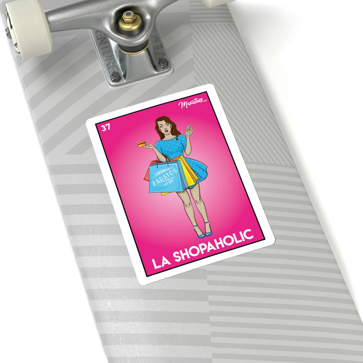 La Shopaholic Sticker