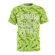 I Know Guac Is Extra Men's All Over Tee