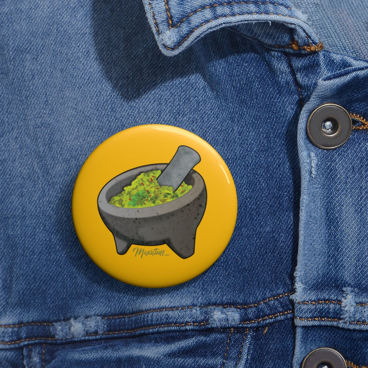 Molcajete Pin Button