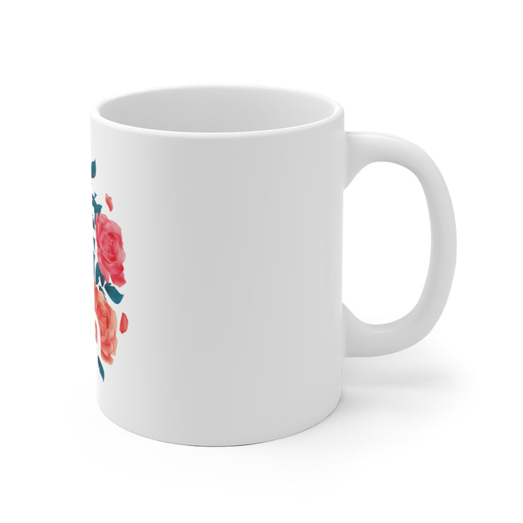 México Y Rosas Mug