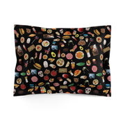 Mexi Stuff Pillow Sham (black)