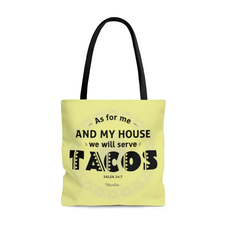 Serve Tacos Tote Bag