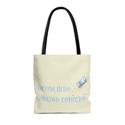 Barriga Llena Corazón Contento Tote Bag