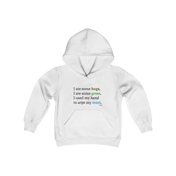 I Ate Bugs Kids Hoodie