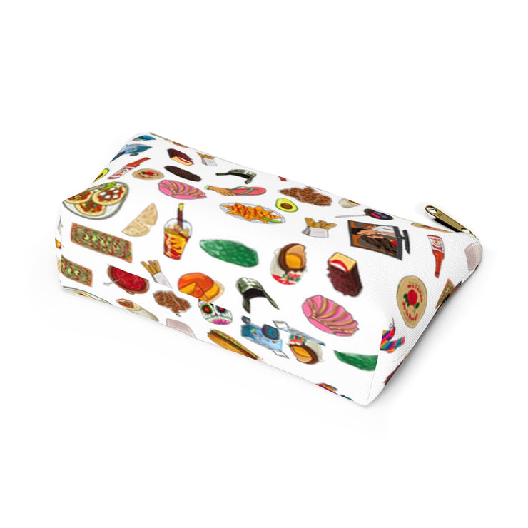 MexiPattern Accessory Bag (white)