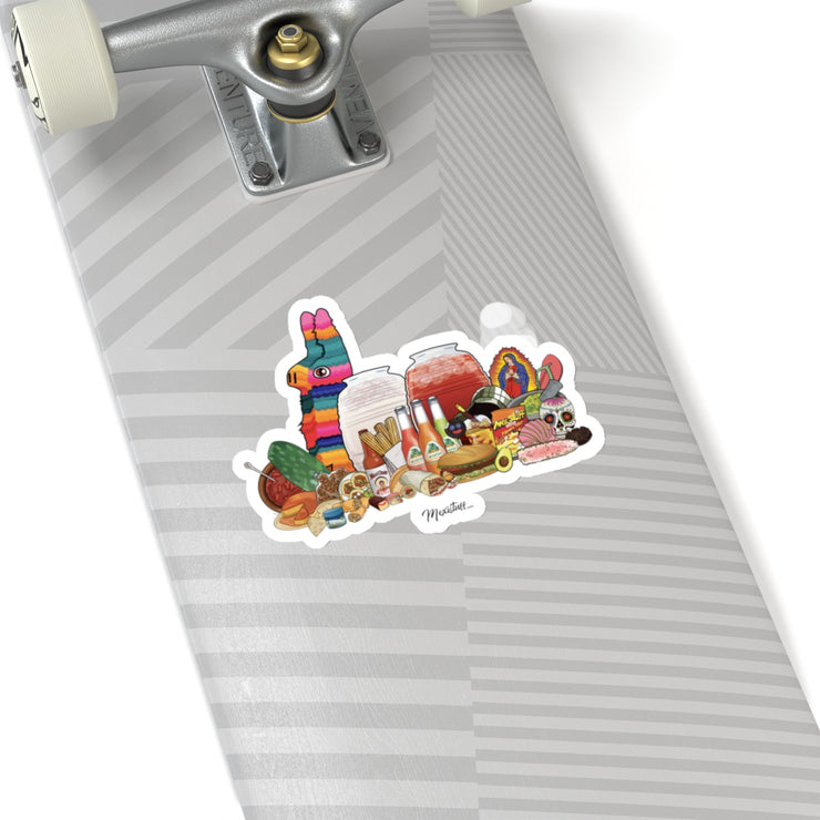Mexistuff Design With Virgen Sticker