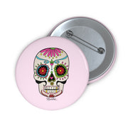 Skull Candy Pin Button