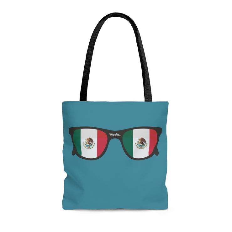 Mexican Flag Sunglasses Tote Bag
