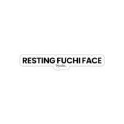 Resting Fuchi Face Sticker