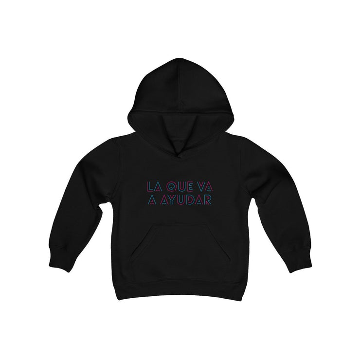 La Que Va a Ayudar Kids Hoodie