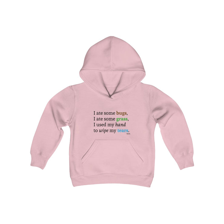 I Ate Bugs Kids Hoodie