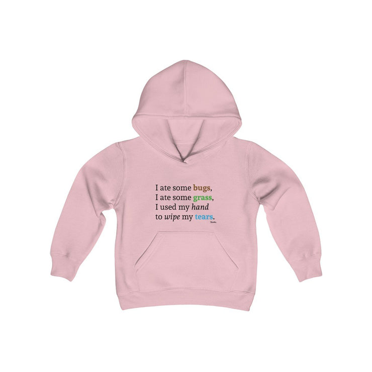 I Ate Bugs Kids Hoodie