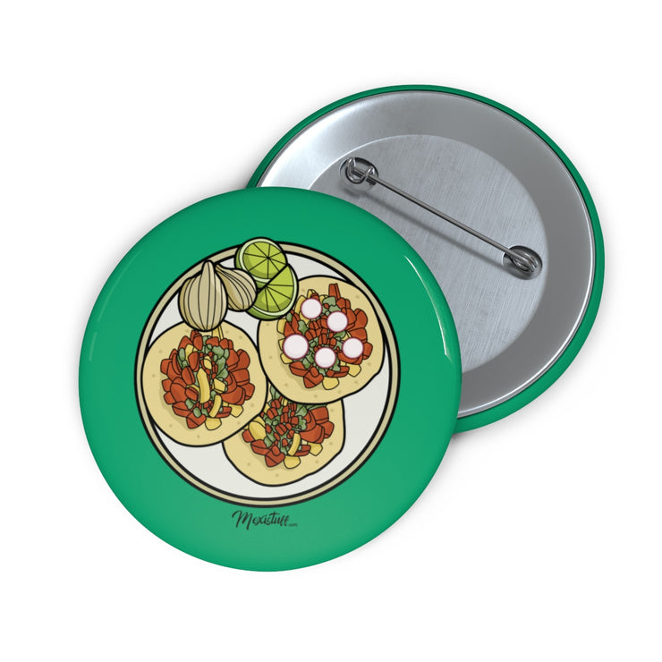 Tacos al Pastor Pin Button