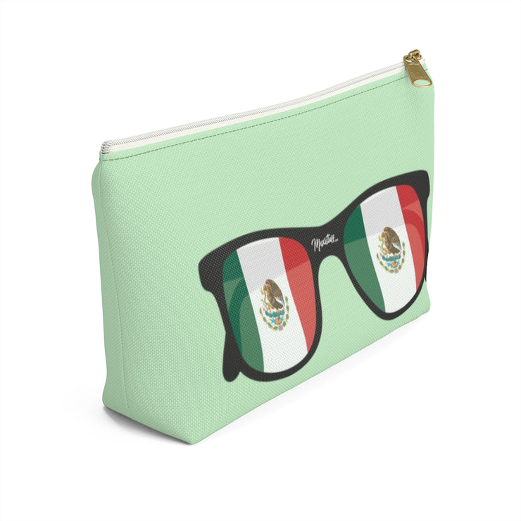 Mexican Flag Sunglasses Accessory Bag