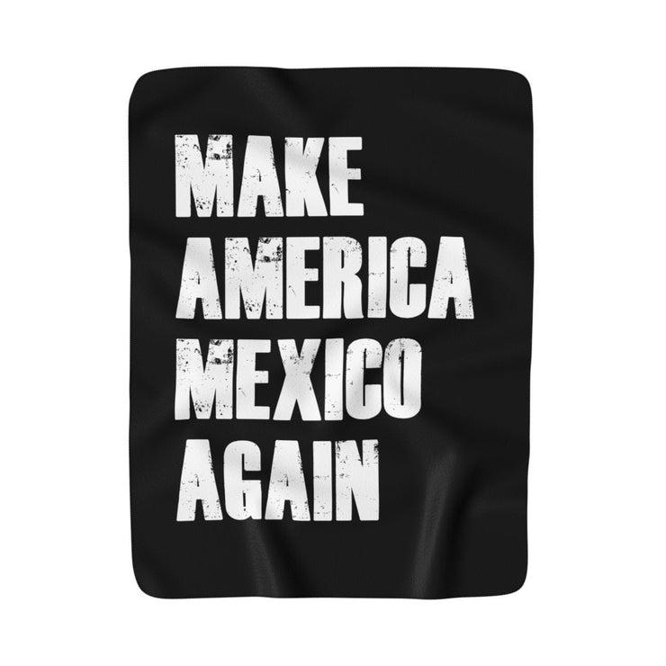 Mexico Again Blanket (Black)