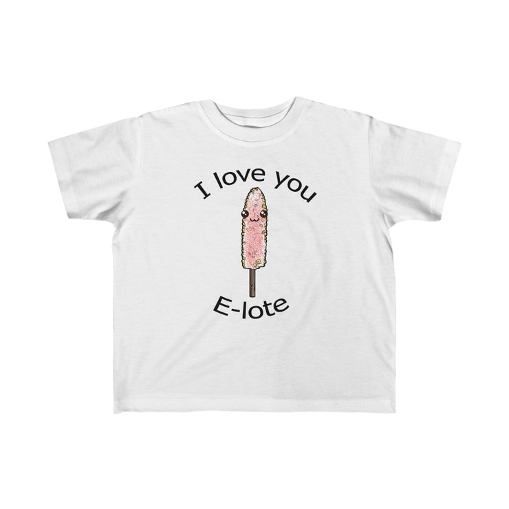I love you e-lote Kid's Tee