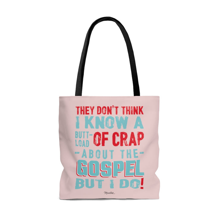 About The Gospel Tote Bag