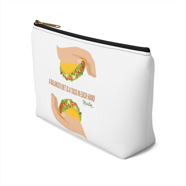 Balanced Taco Diet Accessory Bag